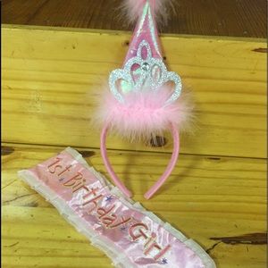 ⭐️1st Birthday Sash and Headband!